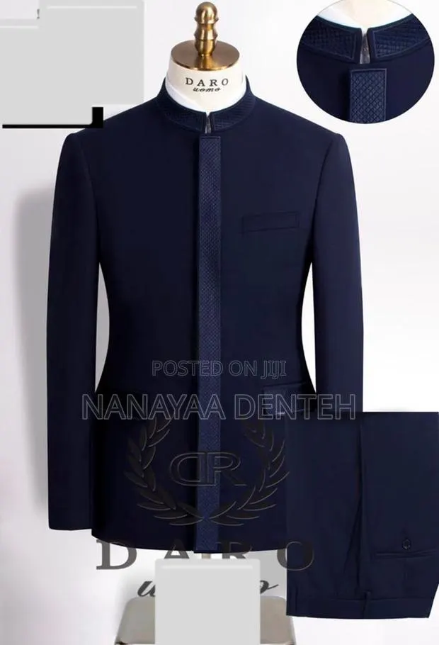 Men' S Chinese Neck Suit. · Photo 1