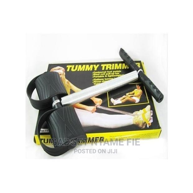 Durable Spring Tummy Trimmer - Black · Photo 3