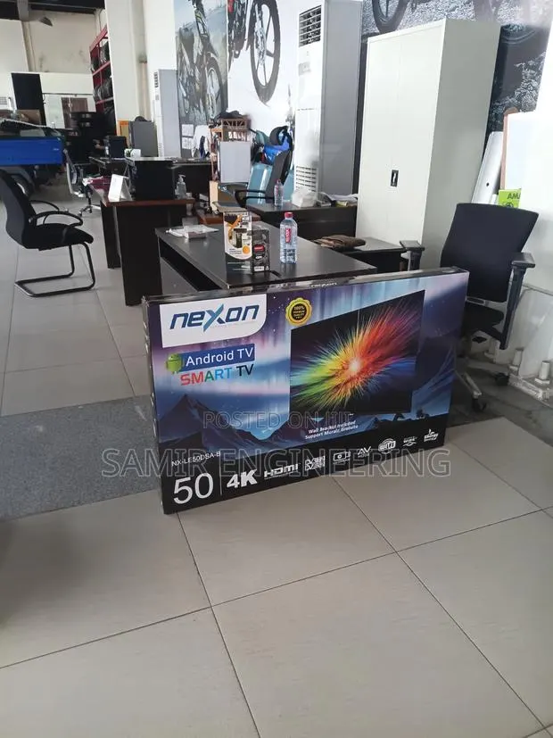 Nexon Nx-le55dsa-b: 50 Smart Tv With Android · Photo 1