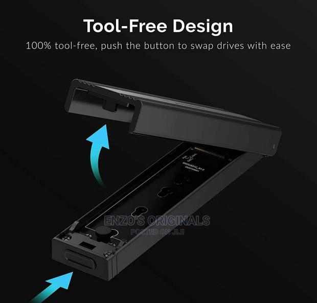 Sabrent M.2 Nvme Ssd Enclosure Single Double Cut Usb 3.2 · Photo 5
