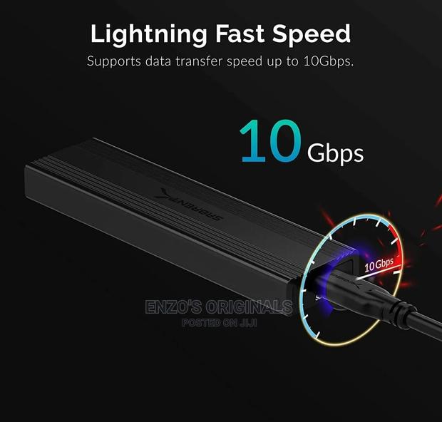 Sabrent M.2 Nvme Ssd Enclosure Single Double Cut Usb 3.2 · Photo 6