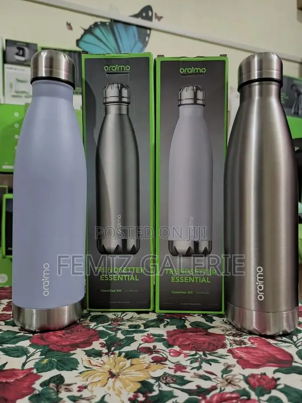 Oraimo ClassicSeal 500 500ml Compact Leakproof Insulated Water Bottle · Photo 1