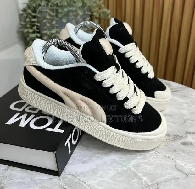 Puma Xl Suede Cruch Black and Cream · Photo 1