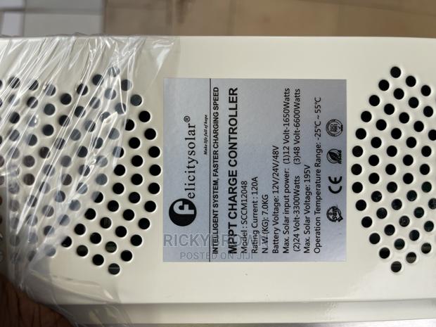 12/24/48v 120A Felicity MPPT Solar Charge Controller · Photo 2