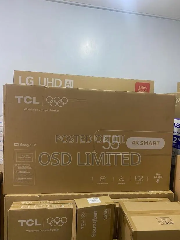 TCL LED HVA Panel 55 Inches 4k 2025 Model Google TV · Photo 1