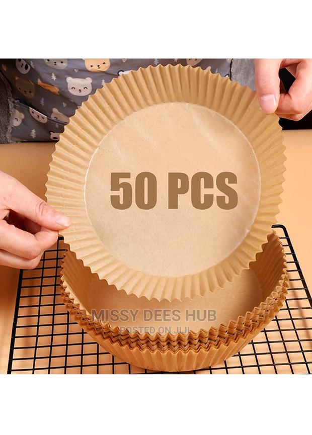 Air Fryer Grease-Proof Paper Liner - 50pcs · Photo 1