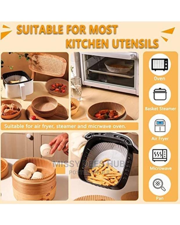 Air Fryer Grease-Proof Paper Liner - 50pcs · Photo 8
