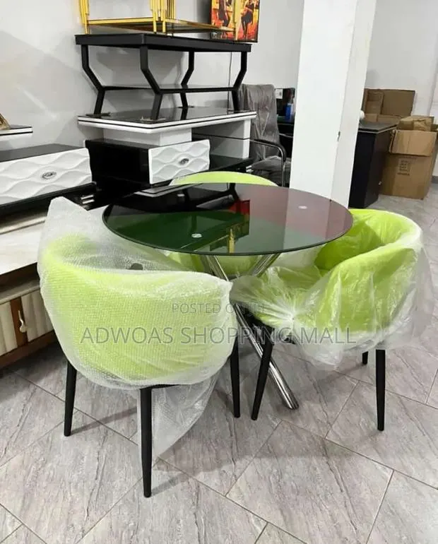 3 in 1 Glass Dining Set · Photo 1