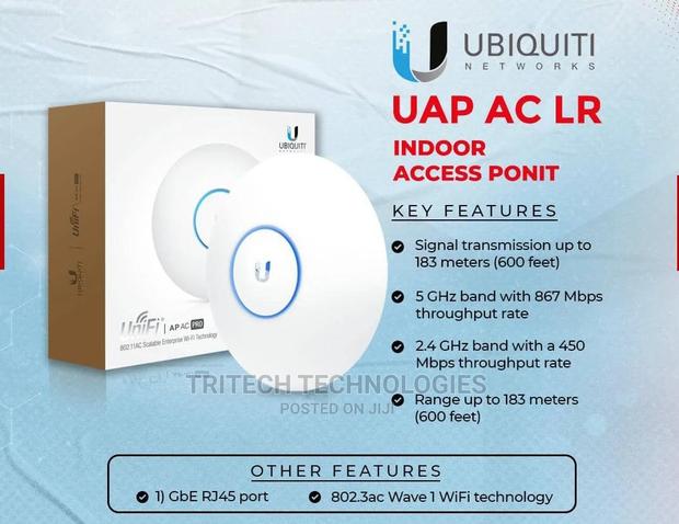 Ubiquity Unifi AP AC LR Access Point · Photo 1