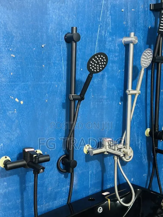 Telephone Shower - Bathroom Shower Pole - 2 in 1 Shower · Photo 1