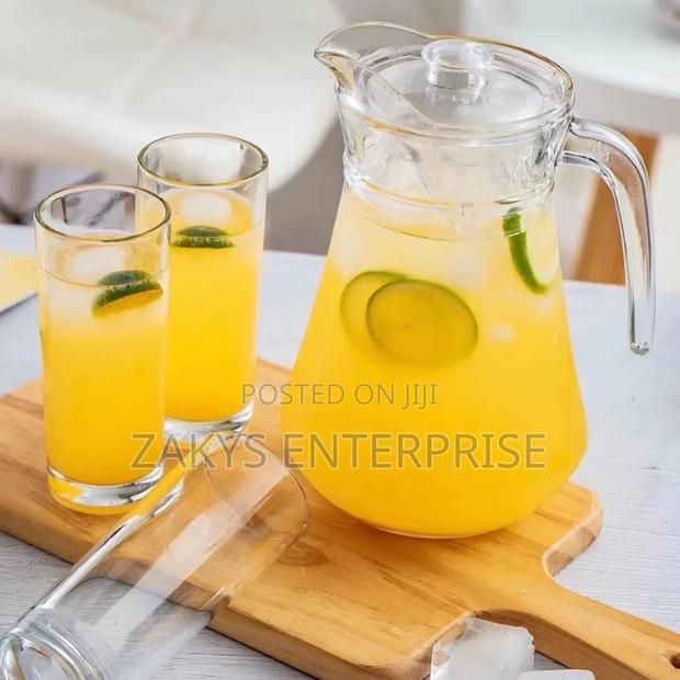 Drinking Glass Jug Set 7pcs · Photo 2