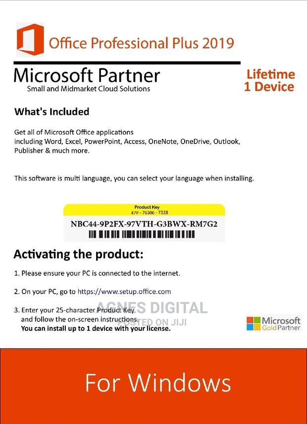 Office 2019 Professional License (Windows) 1PC · Photo 1