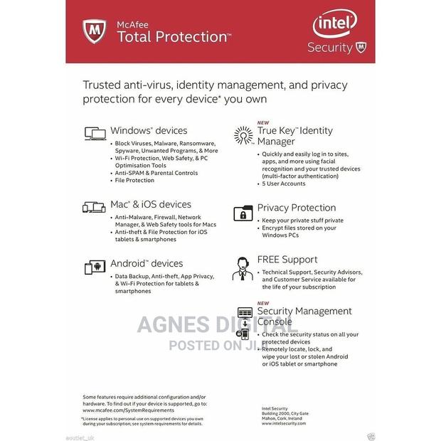 McAfee Total Protection 2025 License for 5pc 1yr · Photo 2