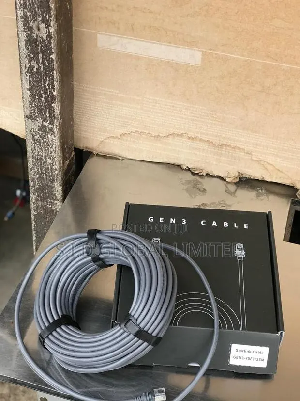 All-Weather 75ft/23meters Replacement Cable for Starlink · Photo 1
