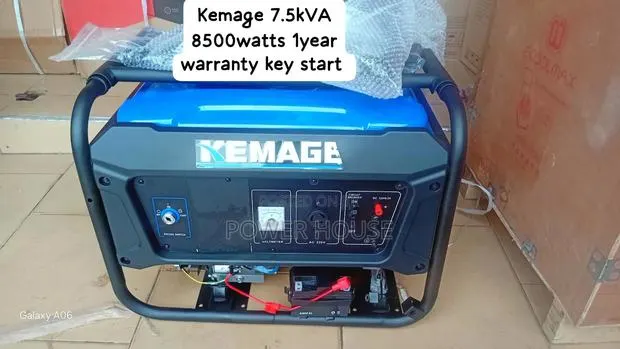 Get Reliable Backup Power With the Kemage 7.5kva 8500w Generator · Photo 1