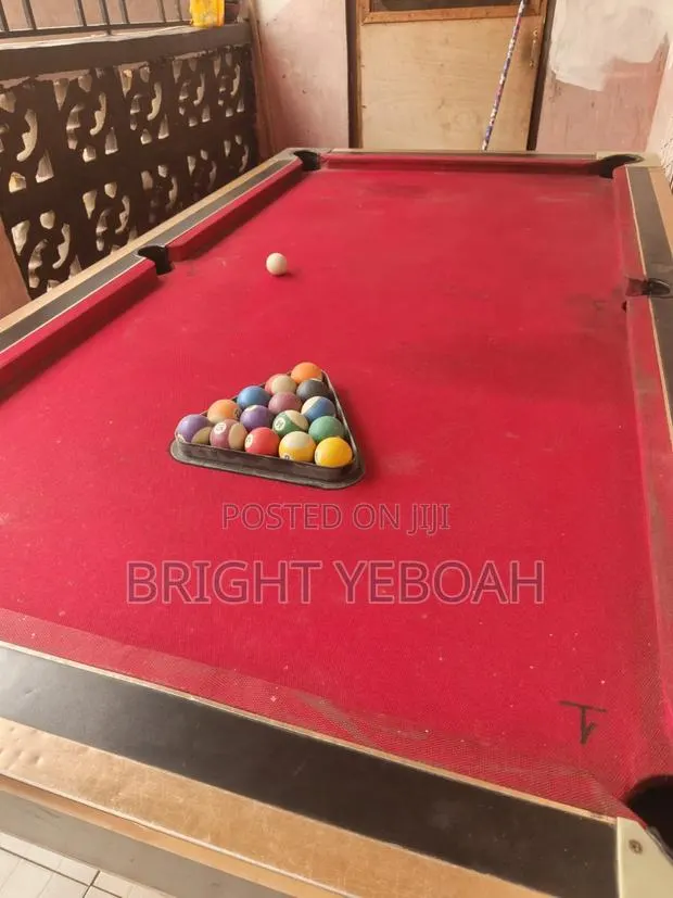 Locally Made Snooker With Sticks Available for Sale · Photo 1