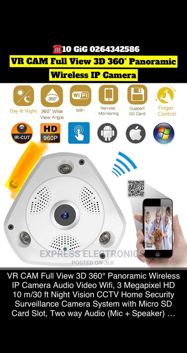 Best VR Camera With Wireless/Wired Surveillance360° Camera · Photo 1