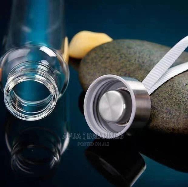 Soda Lime Bottle With Strap(Mason Jar) · Photo 1