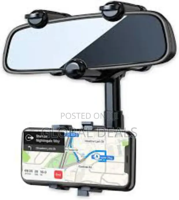 Car Rear View Mirror Phone Holder · Photo 1