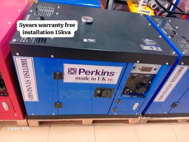 Elite Gold Volt 16500watts 15kva Diesel Perkins Generator · Photo 1