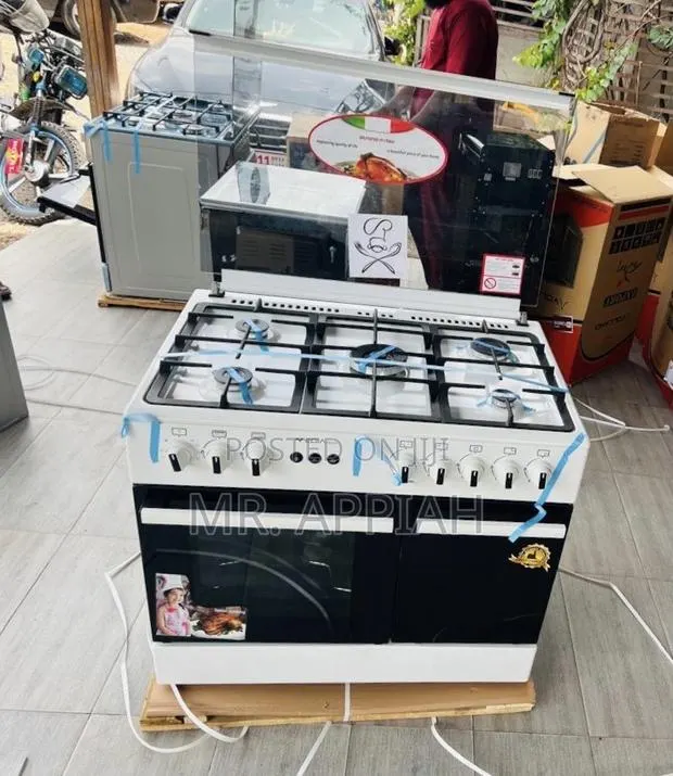 Order Classic Mediatech 5 Gas Burner Oven and Grill Auto Rotisserie · Photo 1