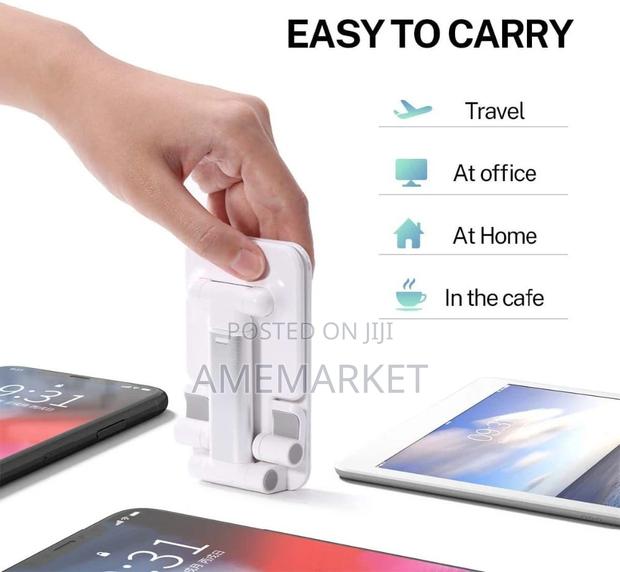 Adjustable Desktop Tablet and Phone Holder Foldable · Photo 3