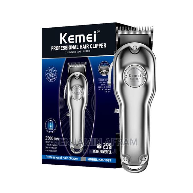 Rechargeable Barbering Machine KM-1987 · Photo 1