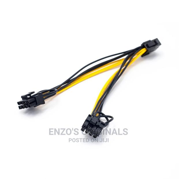 6pin Female to Dual 6pin or 8pin PCIE Graphics Power Cable · Photo 3
