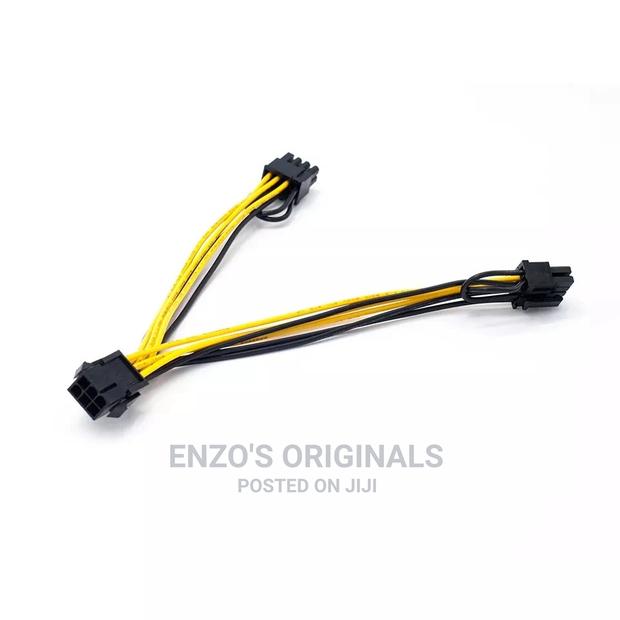 6pin Female to Dual 6pin or 8pin PCIE Graphics Power Cable · Photo 5