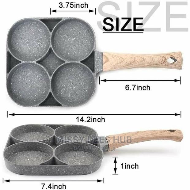 4 Hole Non-Stick Frying Pan · Photo 3