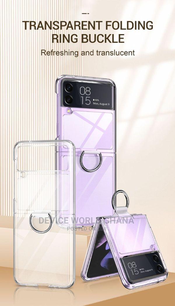 Cess Trans Transparent Frosted Case for Samsung Z Flip 6, 5, 4 ,3 · Photo 2