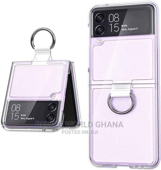 Cess Trans Transparent Frosted Case for Samsung Z Flip 6, 5, 4 ,3 · Photo 3