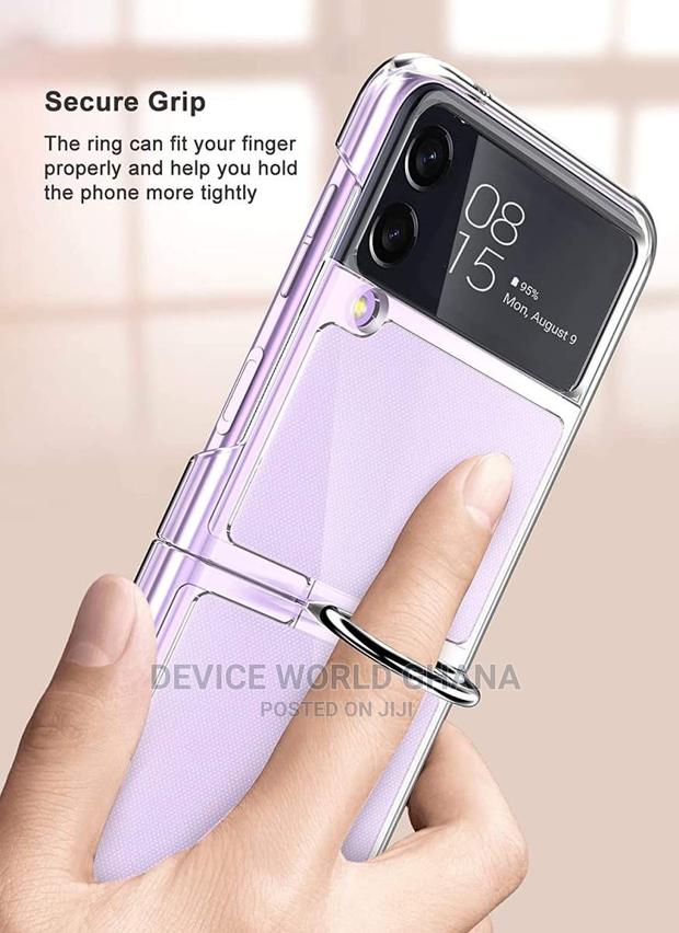 Cess Trans Transparent Frosted Case for Samsung Z Flip 6, 5, 4 ,3 · Photo 7