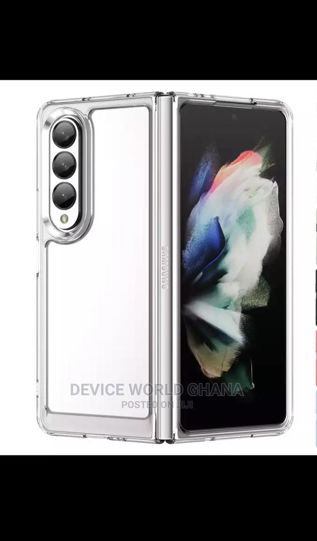 Transparent Hybrid Case for Samsung Z Fold 6,5 ,4,3 · Photo 2