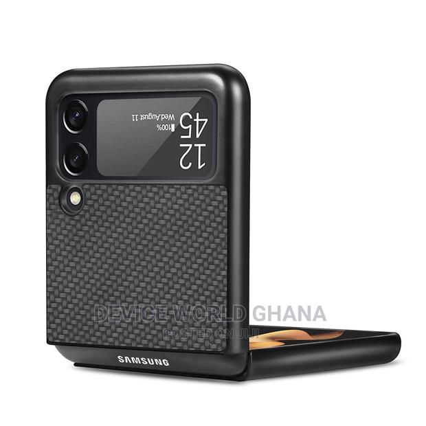 Carbon Fiber Pattern Case for Samsung Z Flip7, 6 5 4 3 2 · Photo 2