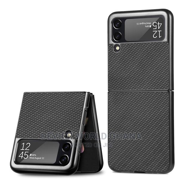 Carbon Fiber Pattern Case for Samsung Z Flip7, 6 5 4 3 2 · Photo 3