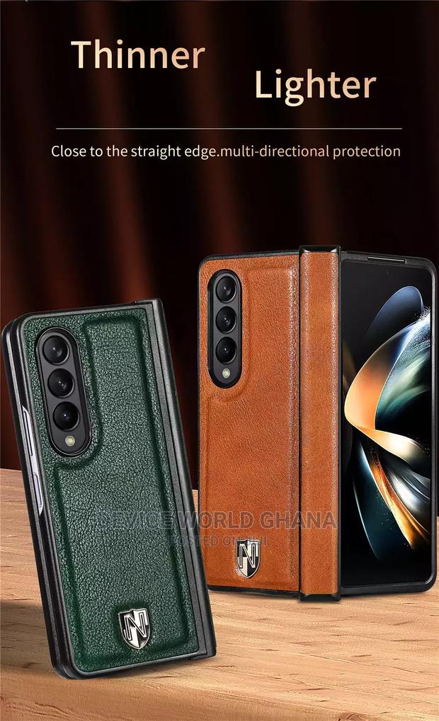 Pinnacle Caseneo Leather Case for Samsung Z Fold4 and Fold3 · Photo 8