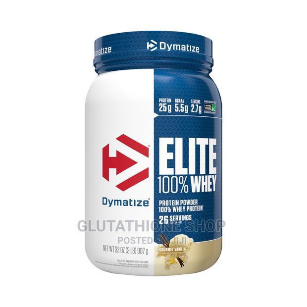 2 LBS of Dymatize Elite Whey Gourmet Vanilla Protein Powder · Photo 2