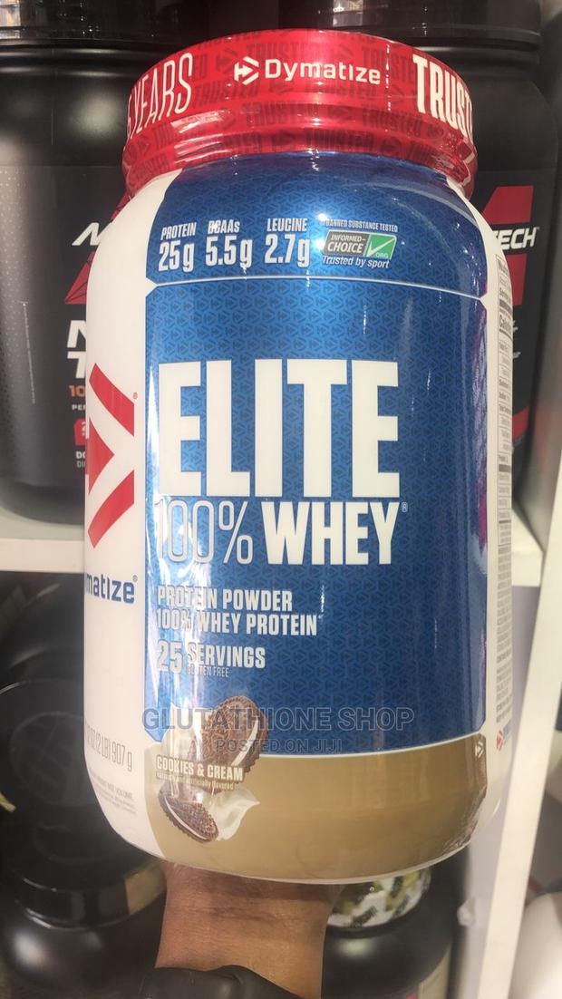 2 LBS of Dymatize Elite Whey Gourmet Vanilla Protein Powder · Photo 1