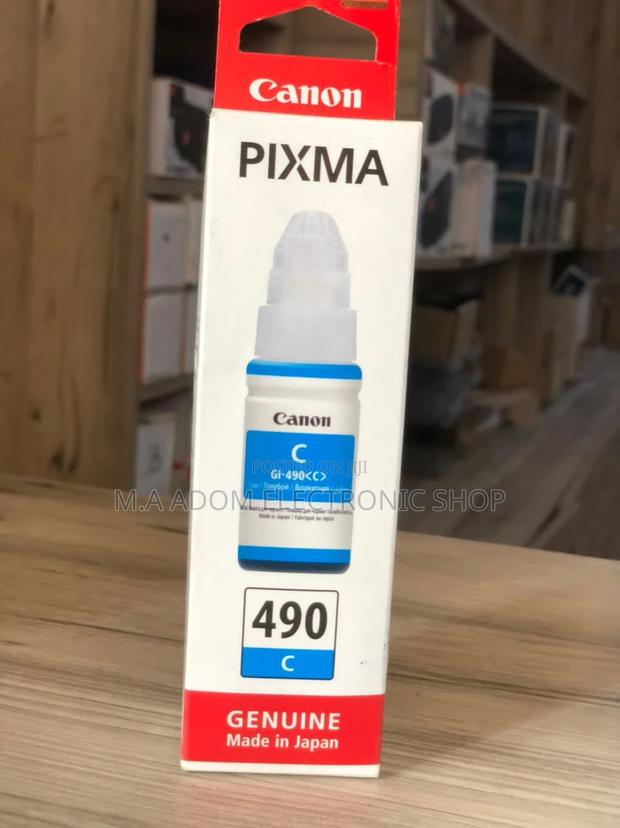 Genuine Canon 490, Ink Bottle Cartridge, · Photo 1