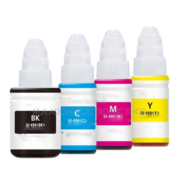 Canon 490 Color Ink Tank Cartridge - Set of 4 · Photo 1