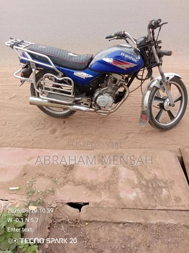 Haojue HJ125-8K 2019 Blue · Photo 1
