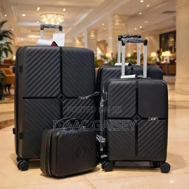 Unisex 4 in 1 Trolling Set Anticrake Luggages With Cosmetic Bag · Photo 1