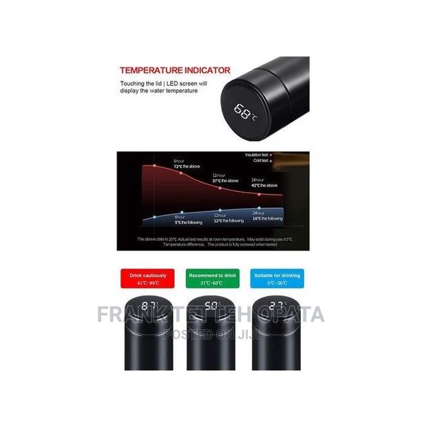 LED Touch Screen Display Temperature Bottle - 500ml · Photo 8