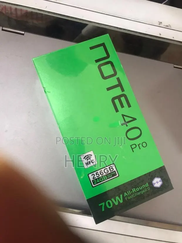 New Infinix Note 40 Pro 5G 256 GB Blue · Photo 1