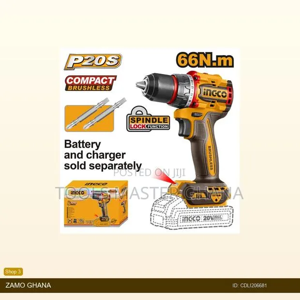 Compact Brushless Cordless - Cdli206681 · Photo 1