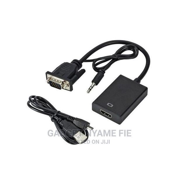 VGA to HDMI Converter Adapter Cable With Audio Output · Photo 3