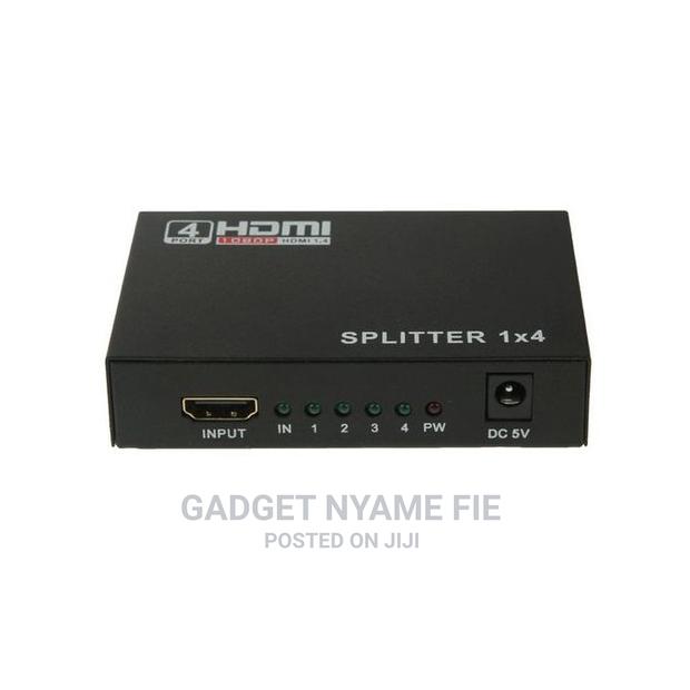 Mini HD 1080P 1 X 4 HDMI V1.4 Splitter for HDTV / STB/ DVD - · Photo 1