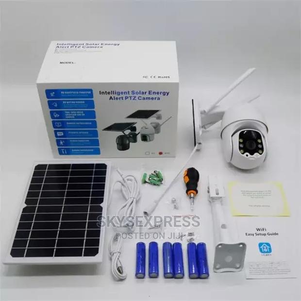 4g Outdoor Intelligent Solar Energy Alert PTZ Camera · Photo 1
