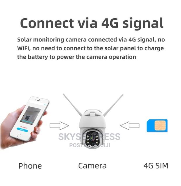 4g Outdoor Intelligent Solar Energy Alert PTZ Camera · Photo 3